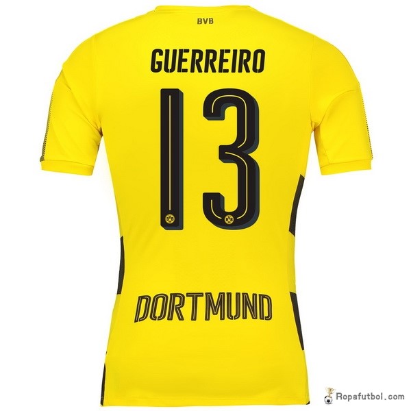 Camiseta Borussia Dortmund Replica Primera Ropa Guerreiro 2017/18